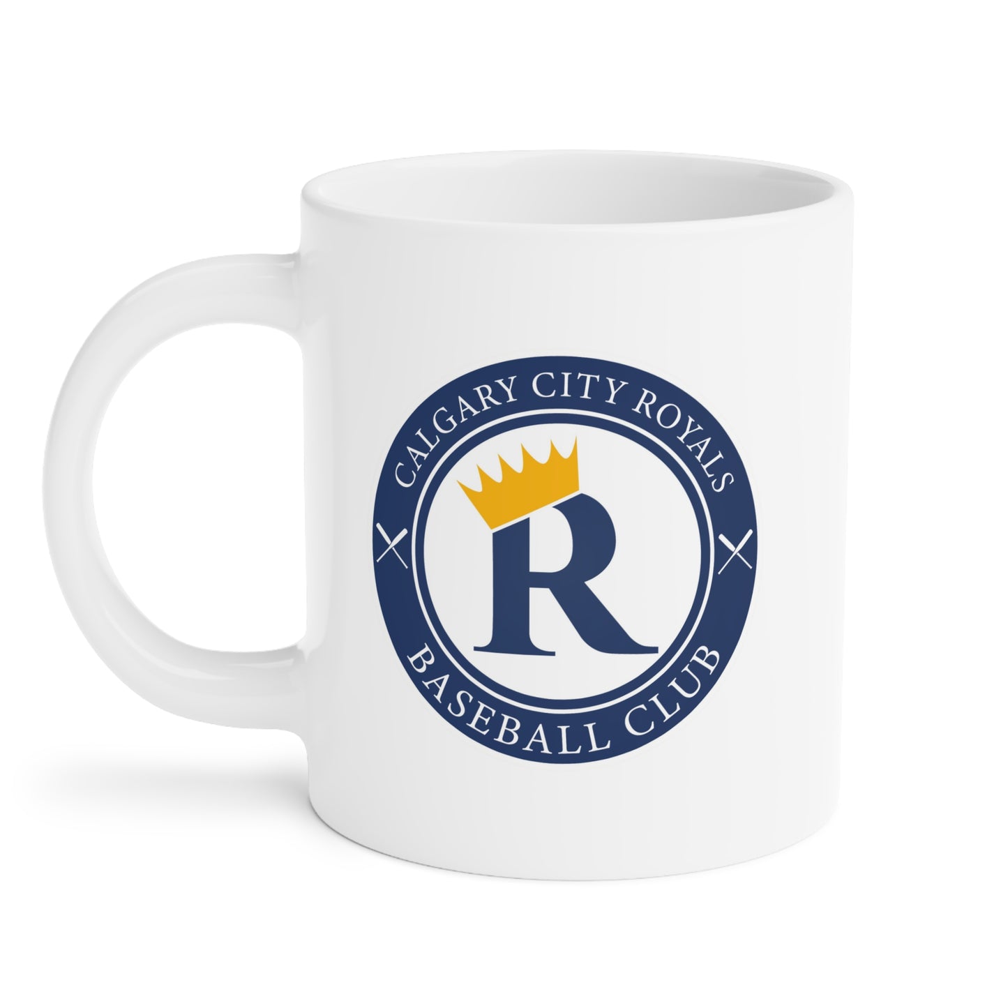 Limited Edition - Calgary City Royals Baseball Club - Logo Ceramic Coffee Cup (20oz)