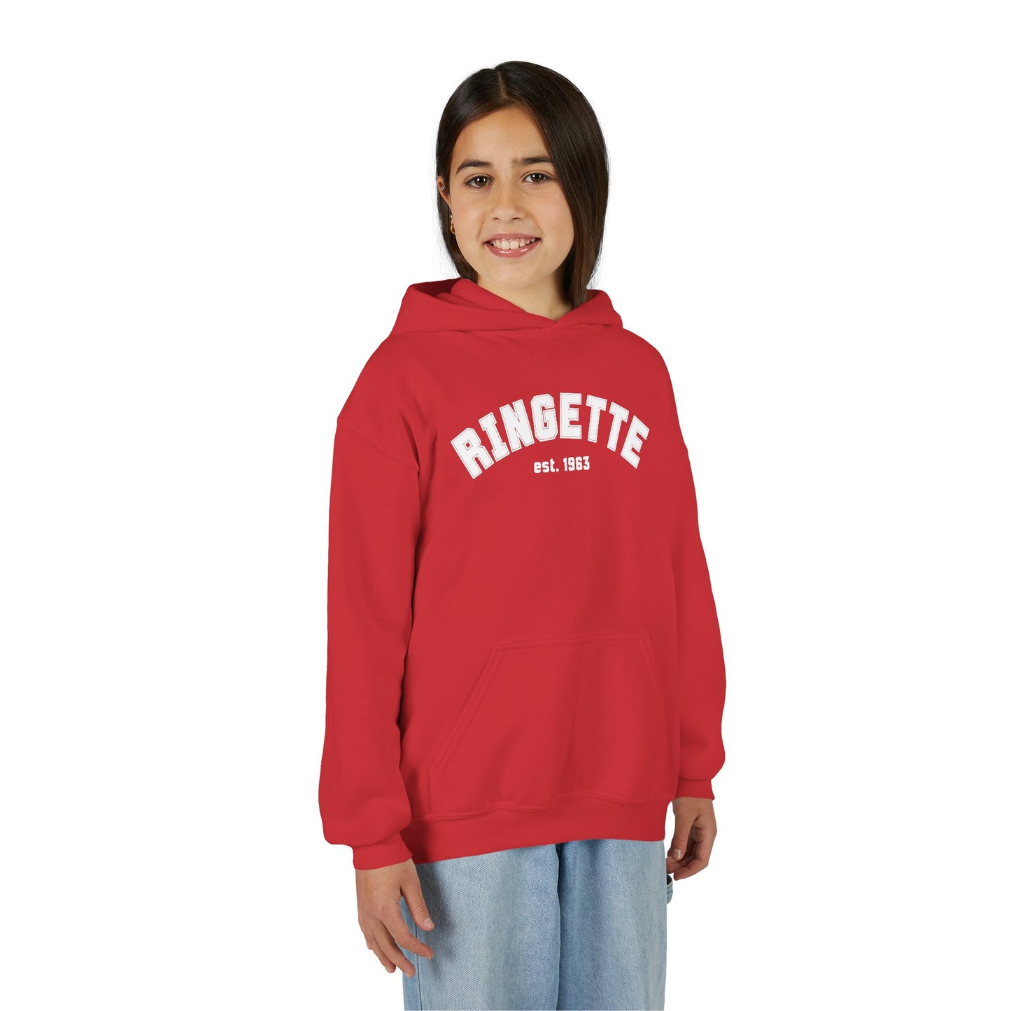 Ringette est. 1963 - Youth Varsity Arch Hoodie
