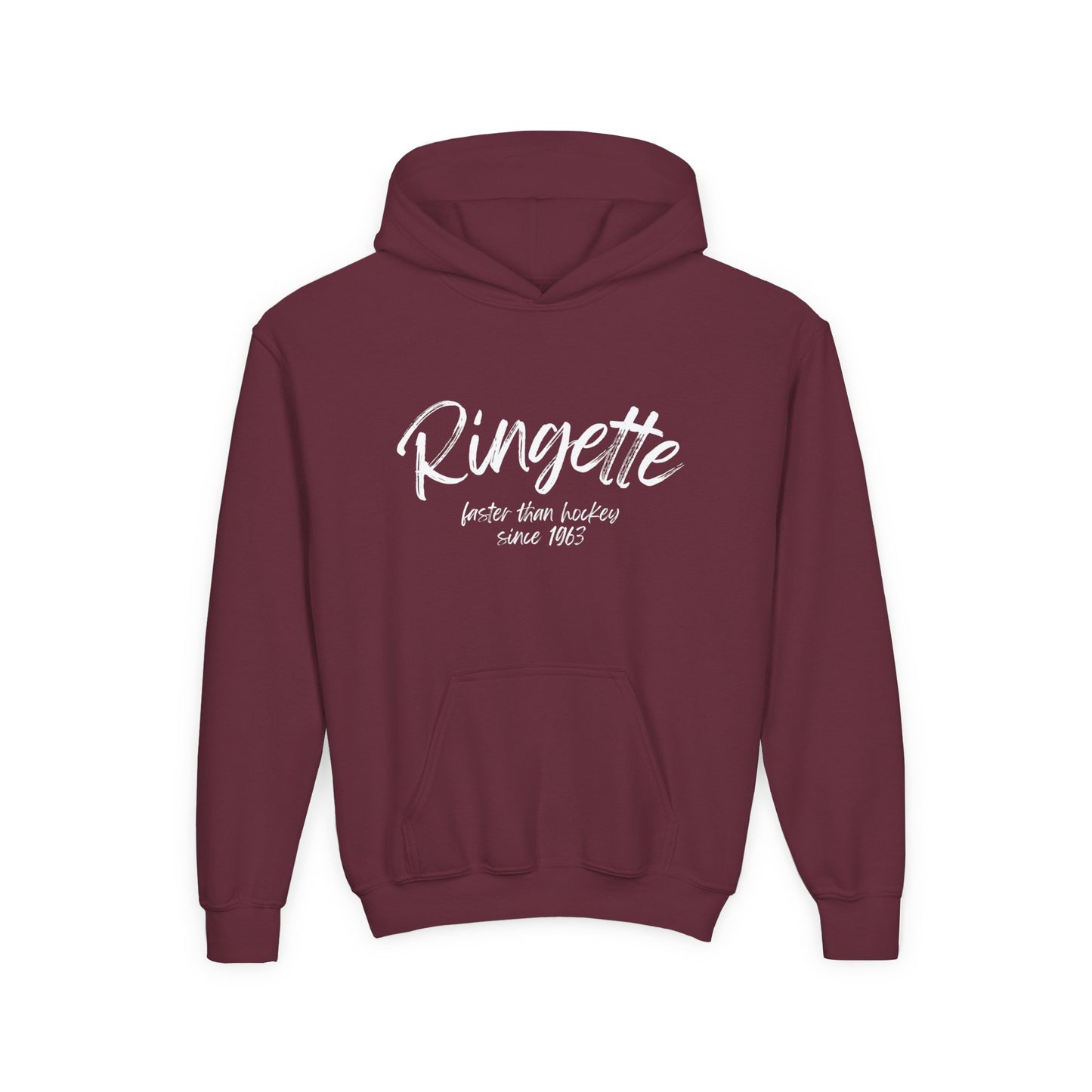 Ringette - Faster Than Hockey Since 1963 - Youth Ringette Hoodie
