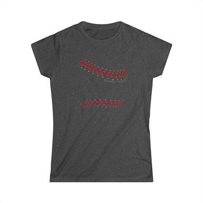 It's Ballin' Season - Baseball/Softball Women's Softstyle Tee