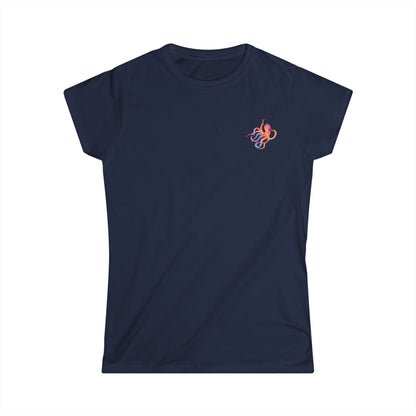 The Ocean Is Calling Women's Tee — Colorful Octopus T-Shirt