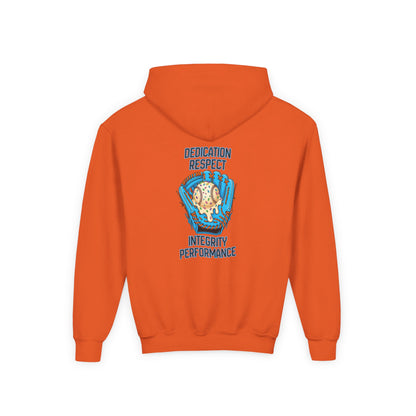 Youth Hoodie — "DRIP" Baseball - ‘Dedication, Respect, Integrity, Performance’