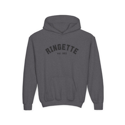 Ringette est. 1963 - Youth Varsity Arch Hoodie