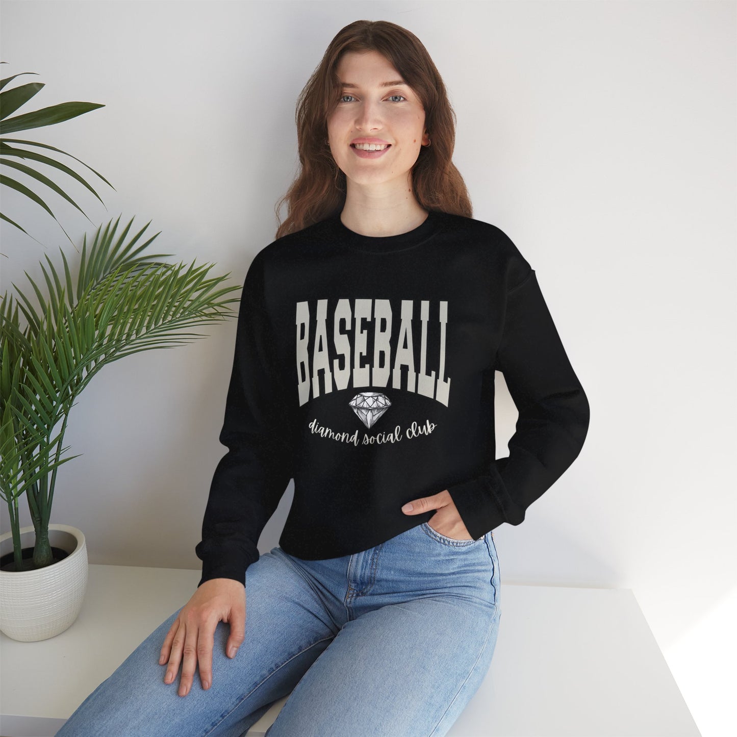 Baseball Diamond Social Club Crewneck Sweatshirt