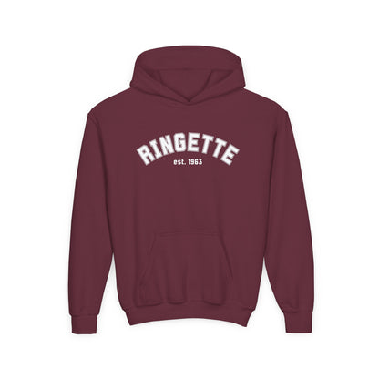 Ringette est. 1963 - Youth Varsity Arch Hoodie