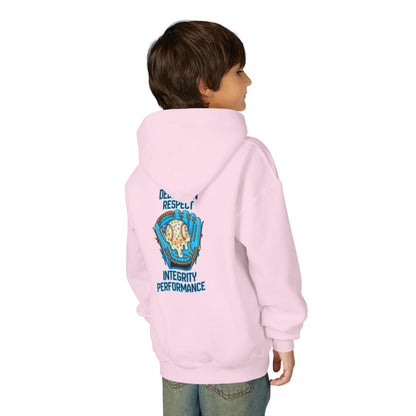 Youth Hoodie — "DRIP" Baseball - ‘Dedication, Respect, Integrity, Performance’