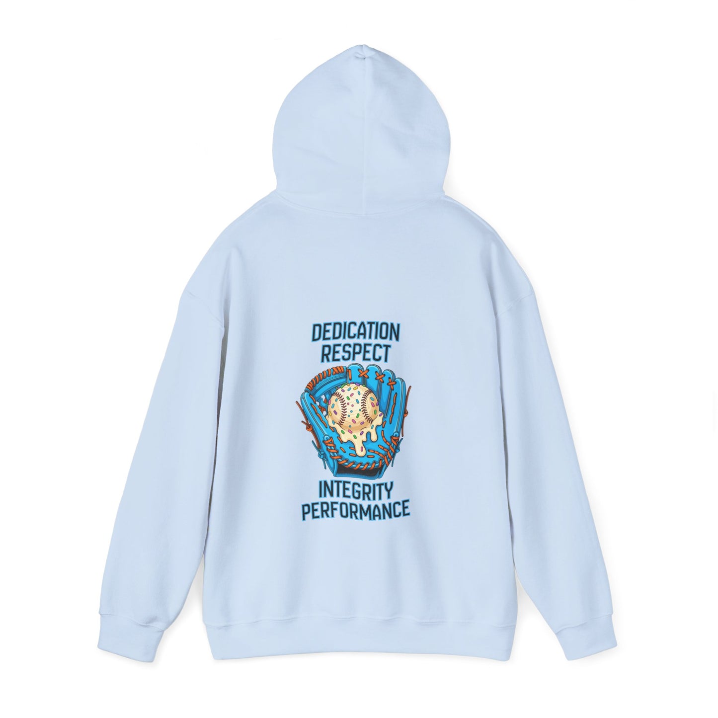 Adult Hoodie — "DRIP" Baseball 'Dedication, Respect, Integrity, Performance' Hoodie