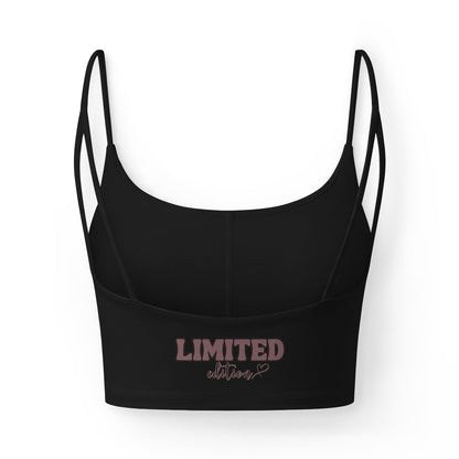 Women's Luxe Bralette — 'LIMITED edition' Print