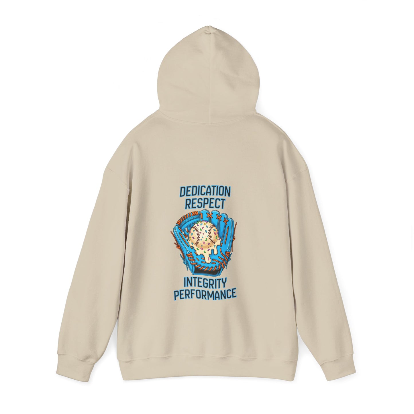 Adult Hoodie — "DRIP" Baseball 'Dedication, Respect, Integrity, Performance' Hoodie