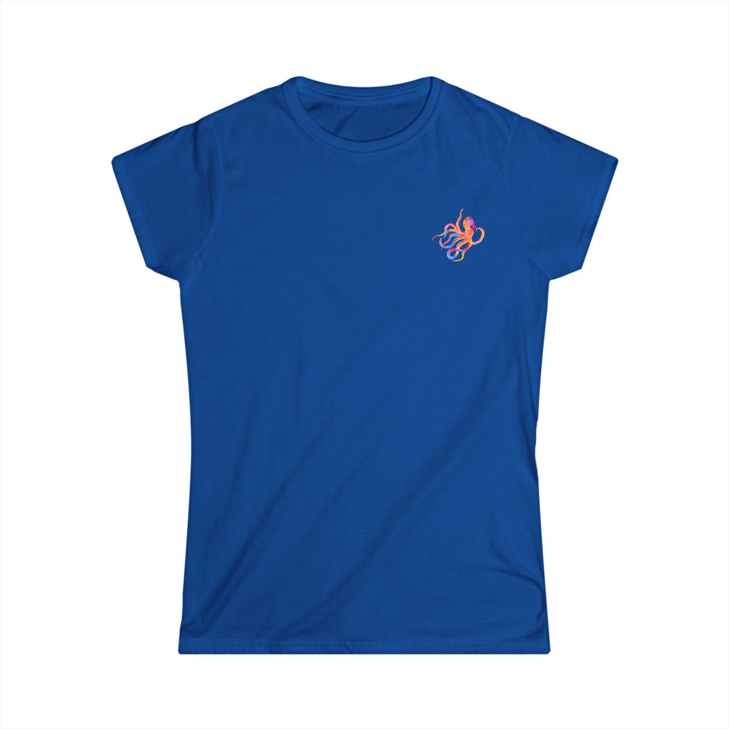 The Ocean Is Calling Women's Tee — Colorful Octopus T-Shirt