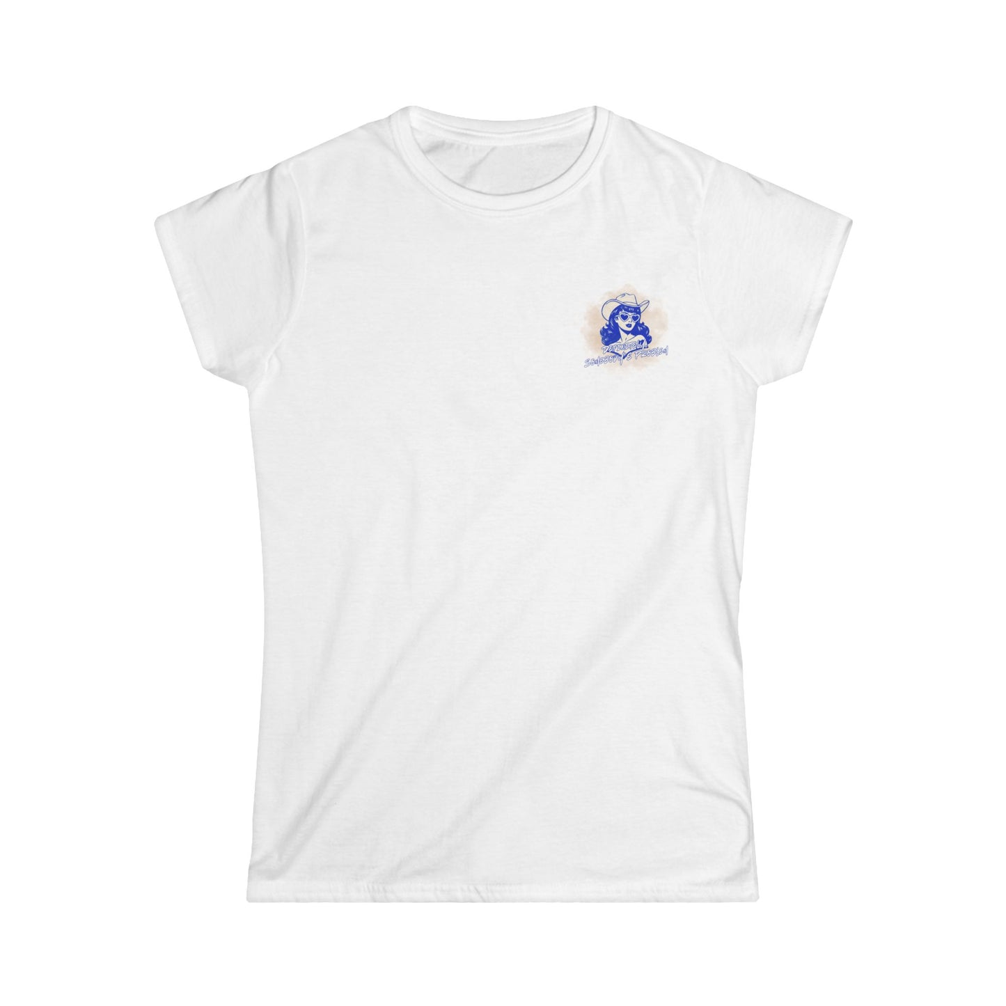 Women's Tee - "Definitely, Somebody's Problem" - Cowgirl Pinup Tee