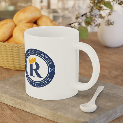 Limited Edition - Calgary City Royals Baseball Club - Logo Ceramic Coffee Cup (20oz)