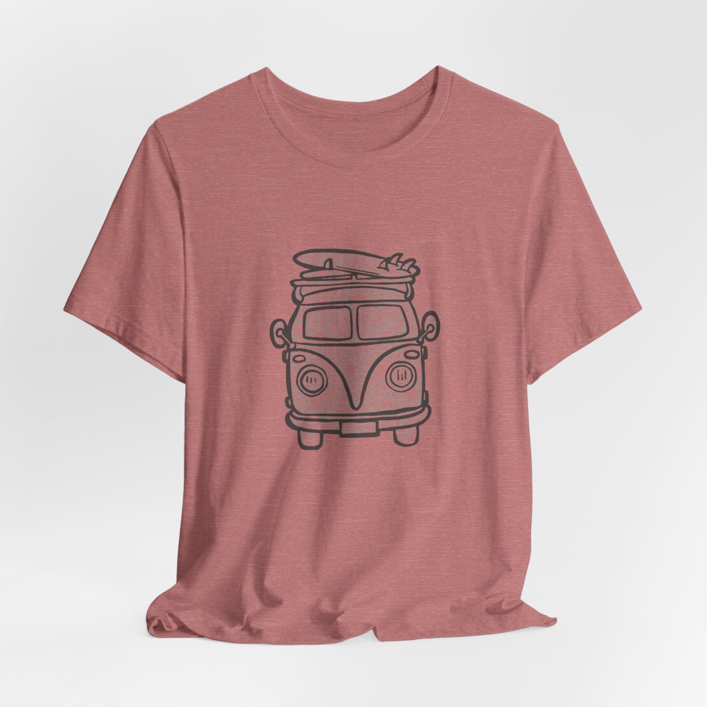Vintage VW Mandala Surf Van T‑Shirt