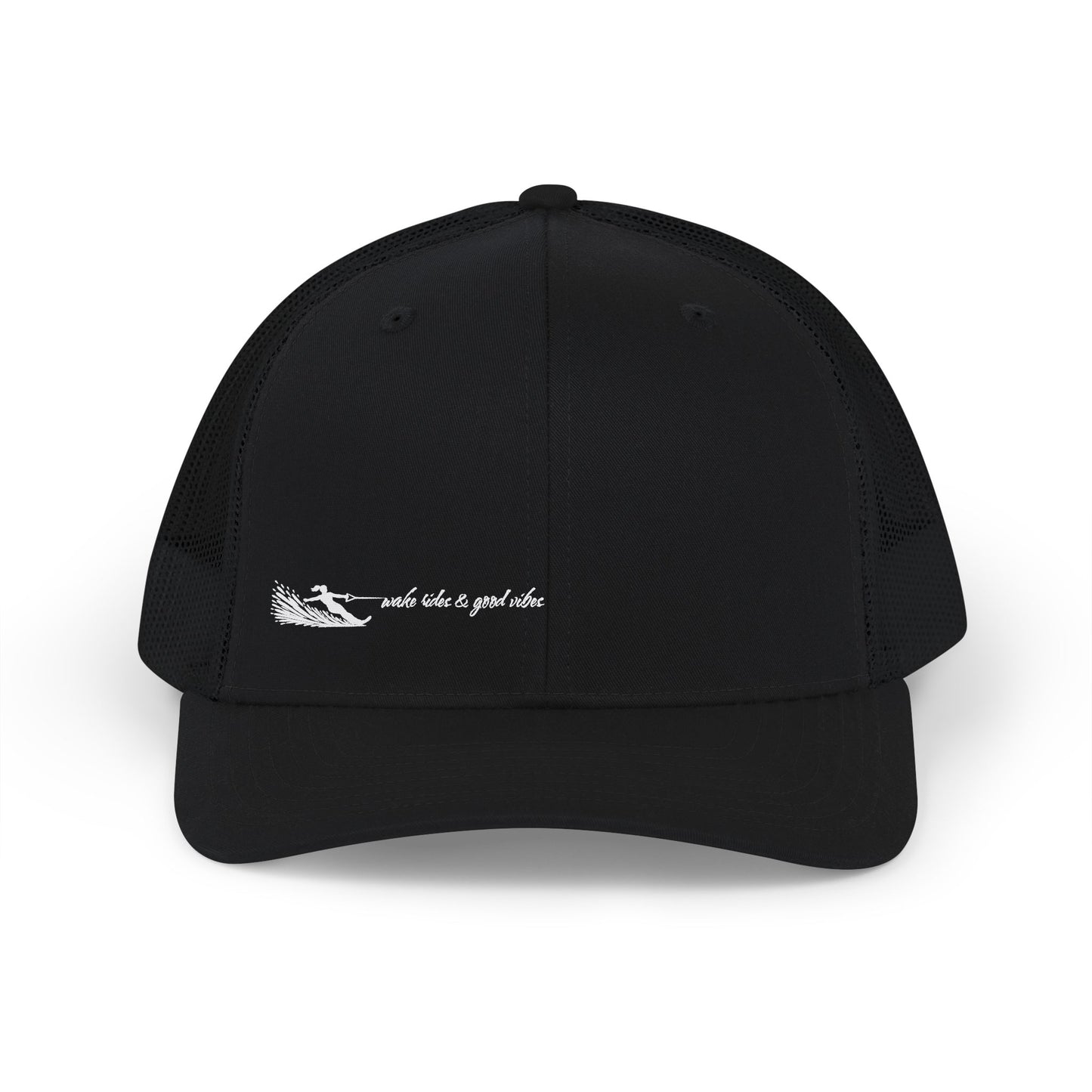 Wake Rides & Good Vibes - Female Waterskier Trucker Cap