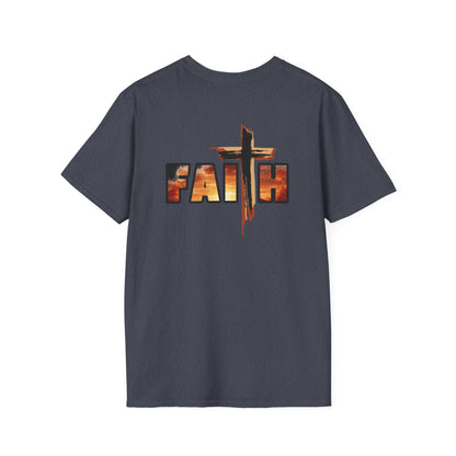 FAITH Sunrise Printed Cross T‑Shirt - Unisex
