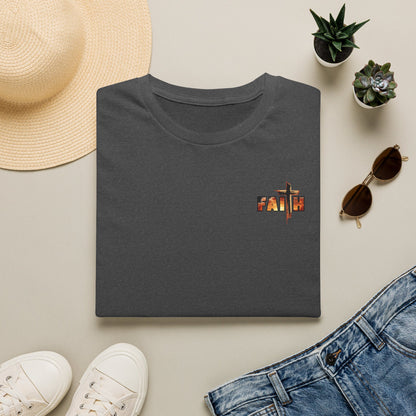 FAITH Sunrise Printed Cross T‑Shirt - Unisex