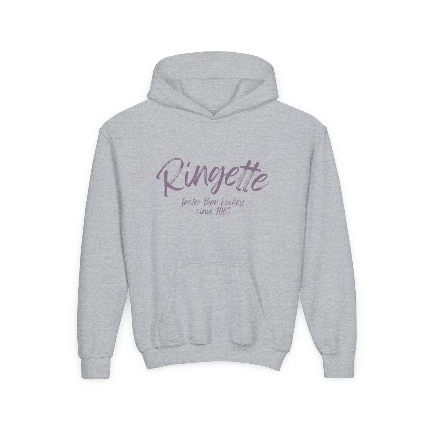 Ringette - Faster Than Hockey Since 1963 - Youth Ringette Hoodie