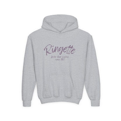 Ringette - Faster Than Hockey Since 1963 - Youth Ringette Hoodie