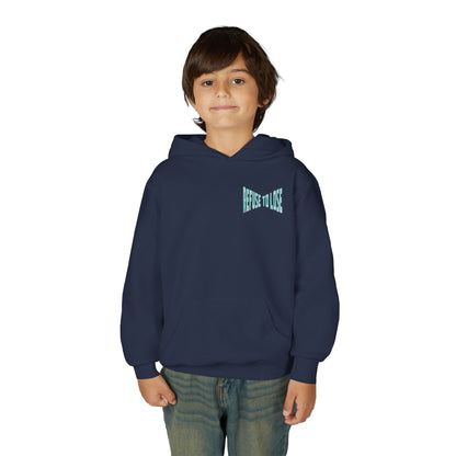 Youth Hoodie – “Refuse to Lose” Melting Baseball Graphic Hoodie