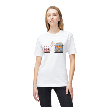 Retro VW Love Bug and Bus T-Shirt