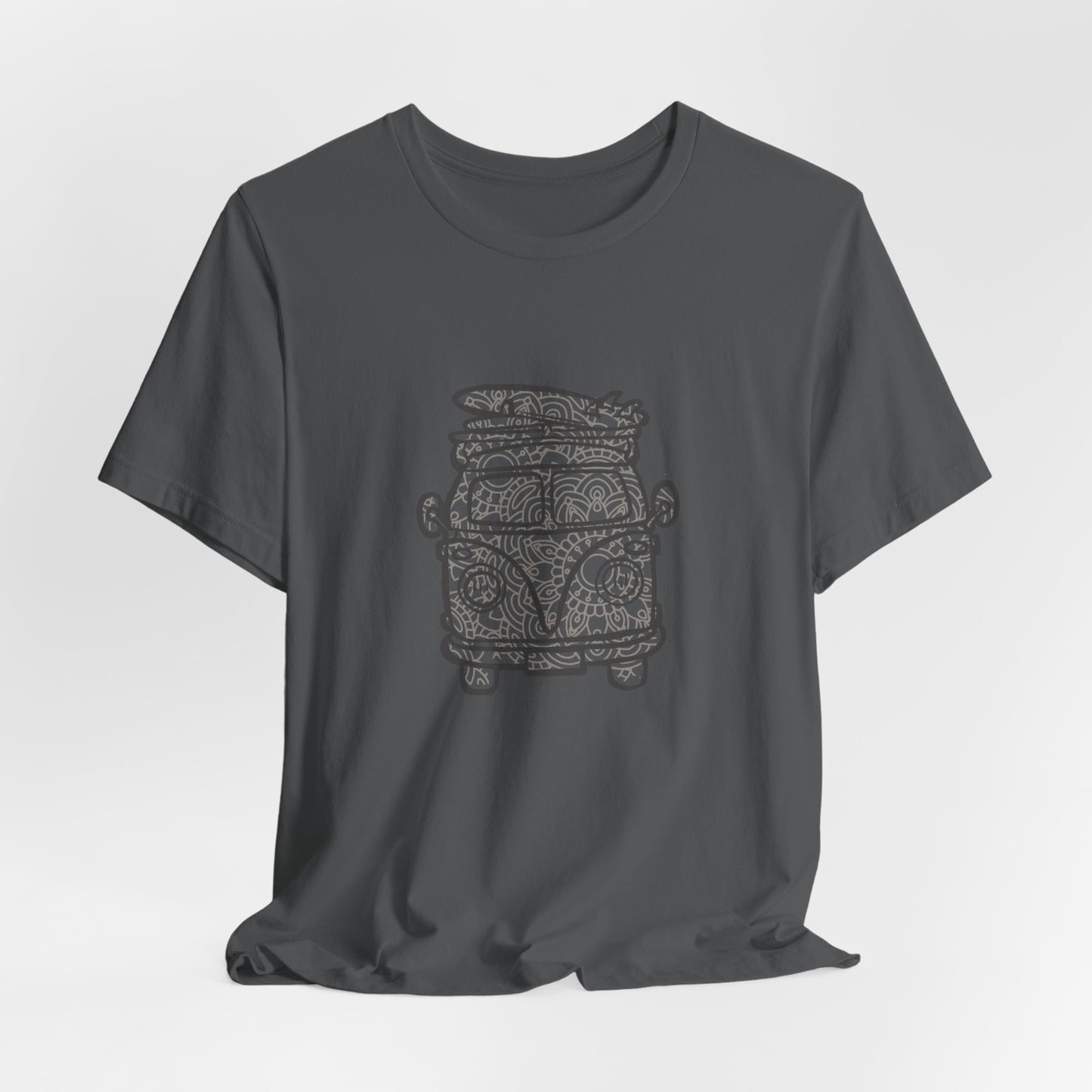 Vintage VW Mandala Surf Van T‑Shirt