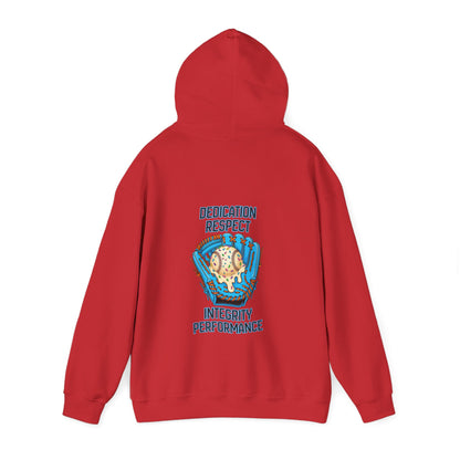 Adult Hoodie — "DRIP" Baseball 'Dedication, Respect, Integrity, Performance' Hoodie