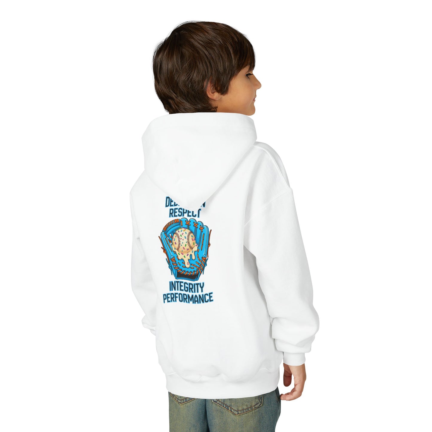 Youth Hoodie — "DRIP" Baseball - ‘Dedication, Respect, Integrity, Performance’