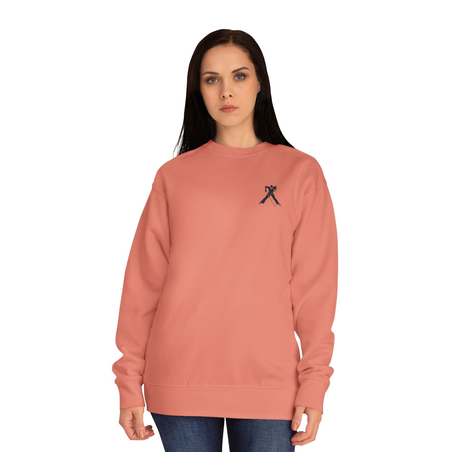 Ringette Player Crewneck Sweatshirt