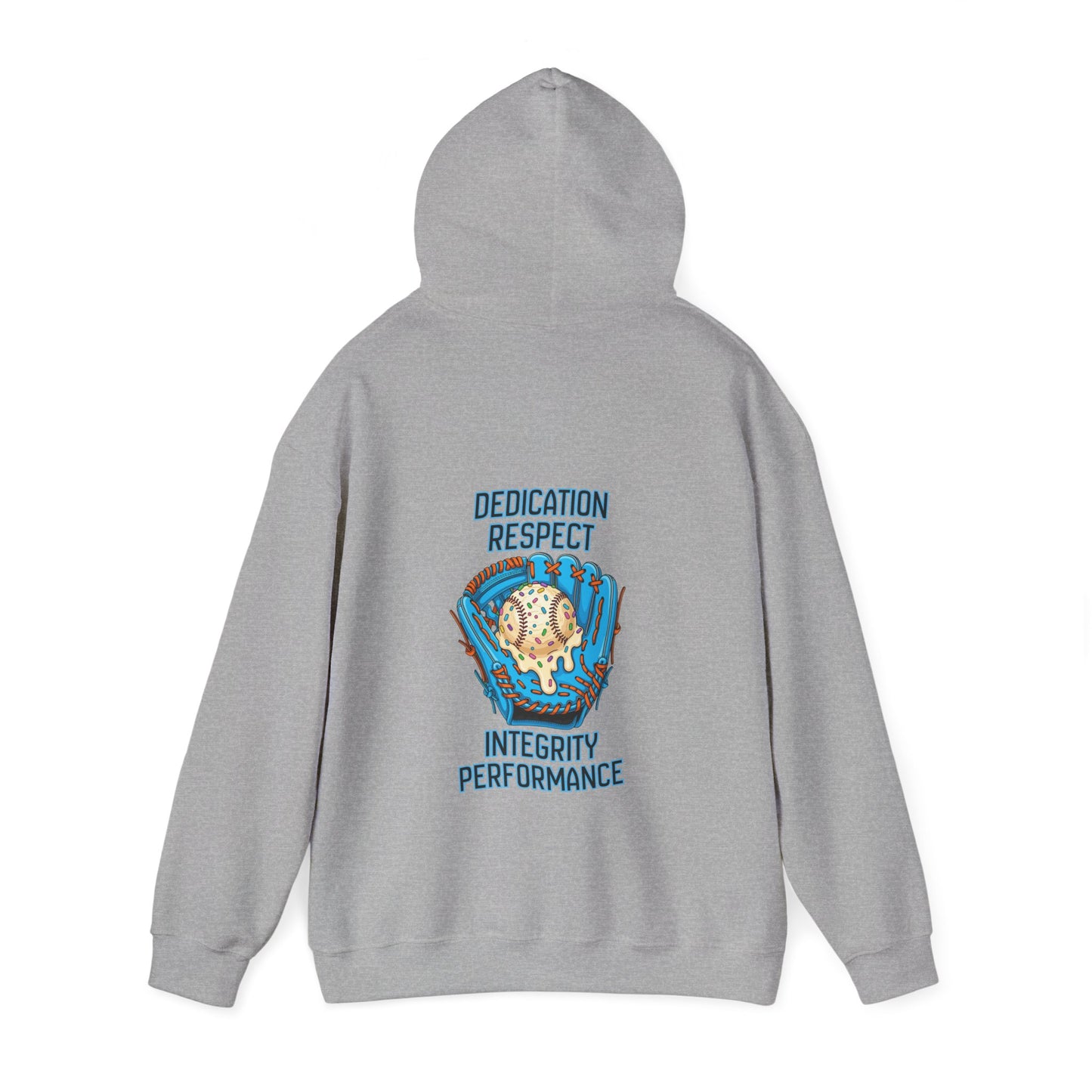 Adult Hoodie — "DRIP" Baseball 'Dedication, Respect, Integrity, Performance' Hoodie