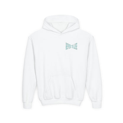 Youth Hoodie – “Refuse to Lose” Melting Baseball Graphic Hoodie