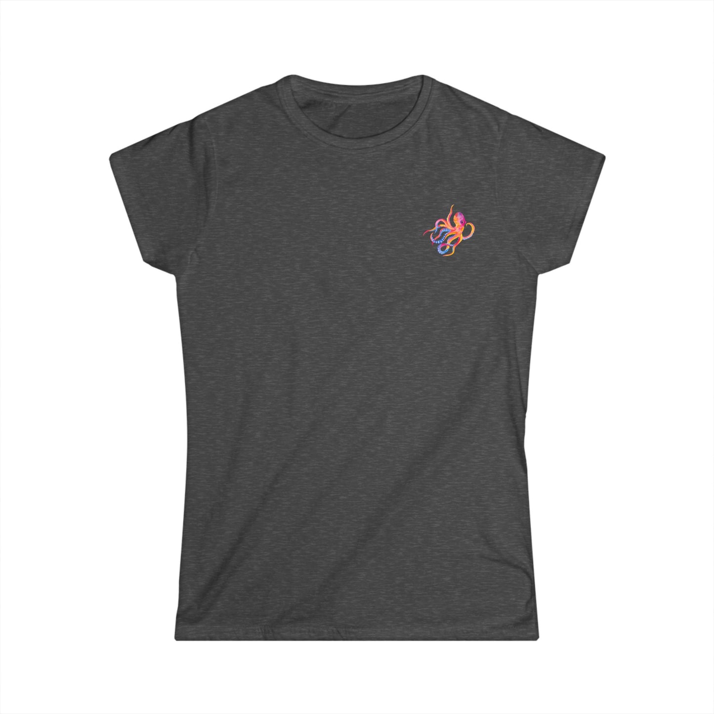 The Ocean Is Calling Women's Tee — Colorful Octopus T-Shirt