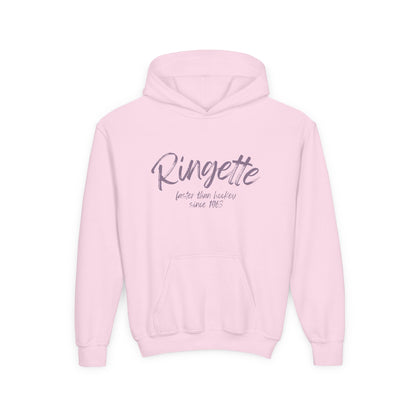 Ringette - Faster Than Hockey Since 1963 - Youth Ringette Hoodie