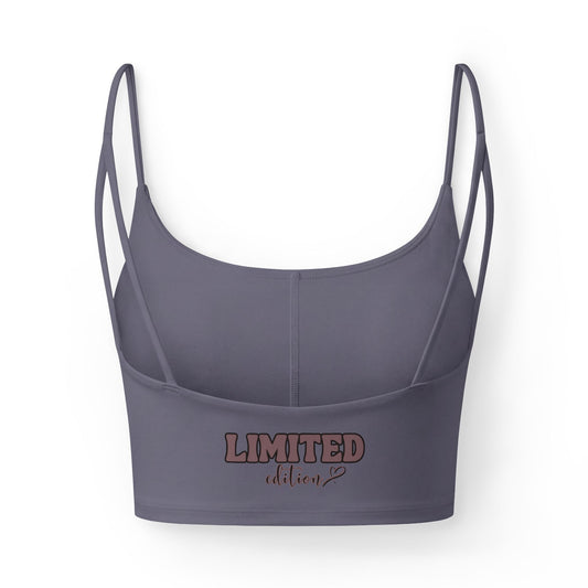 Women's Luxe Bralette — 'LIMITED edition' Print