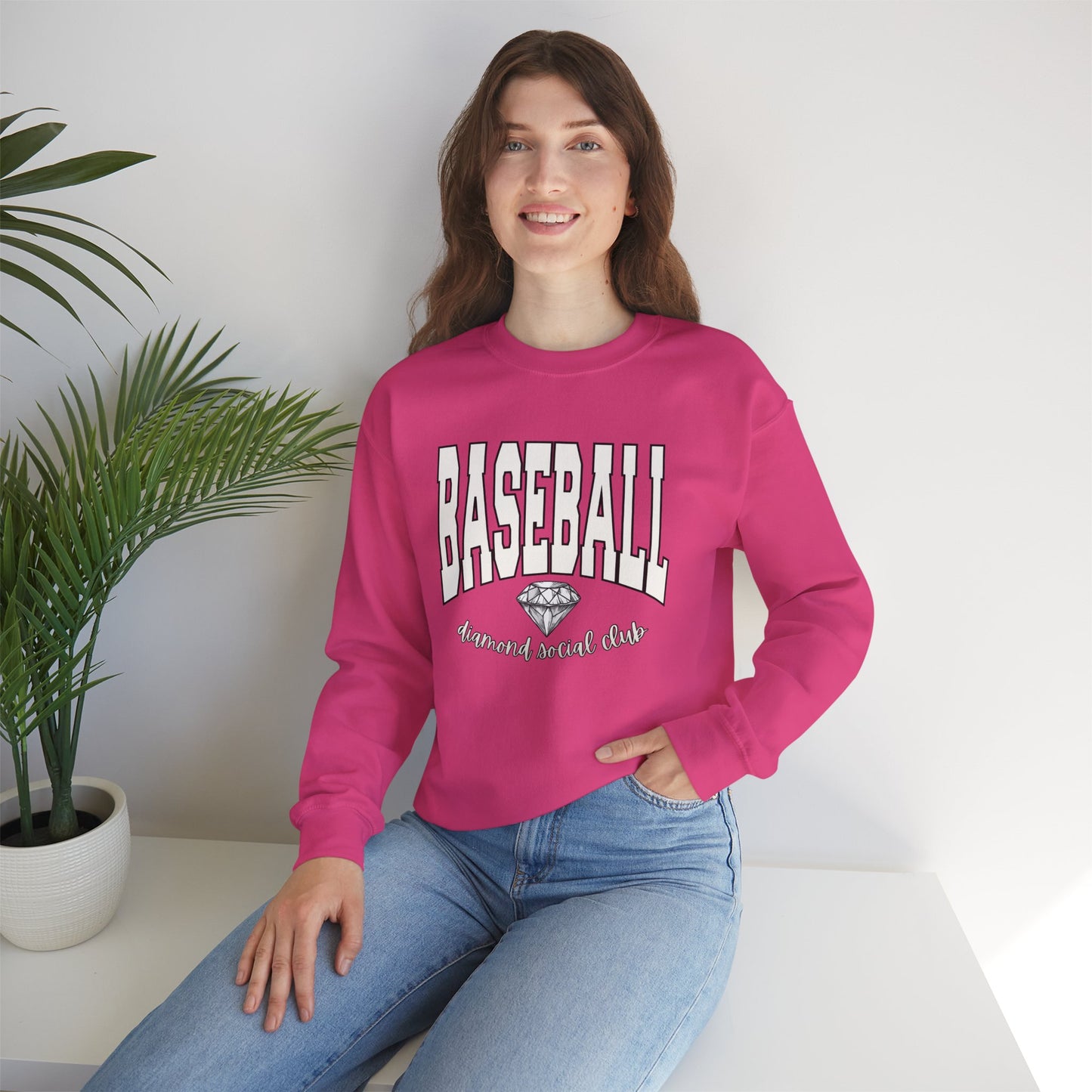 Baseball Diamond Social Club Crewneck Sweatshirt
