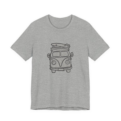 Vintage VW Mandala Surf Van T‑Shirt