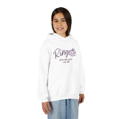 Ringette - Faster Than Hockey Since 1963 - Youth Ringette Hoodie