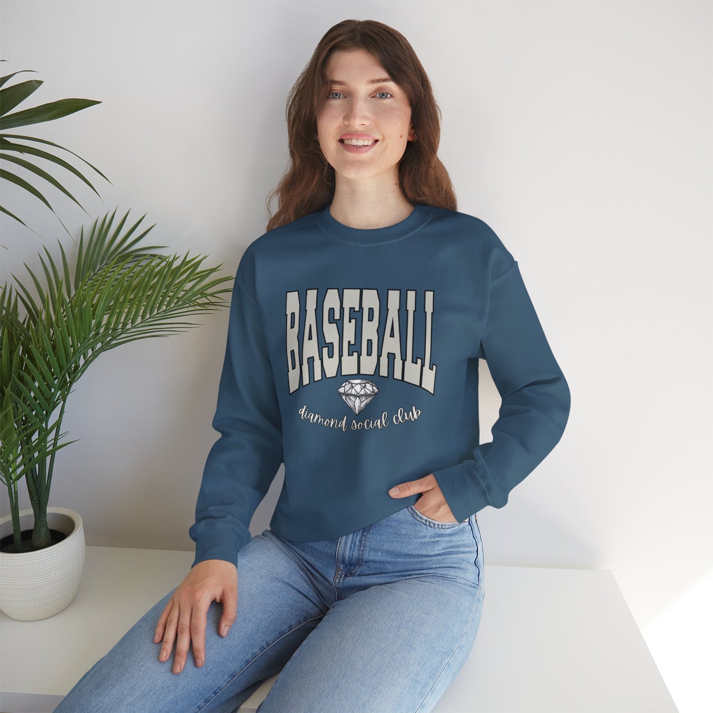 Baseball Diamond Social Club Crewneck Sweatshirt
