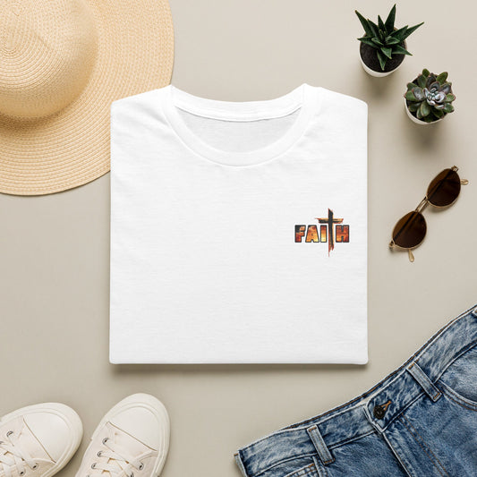 FAITH Sunrise Printed Cross T‑Shirt - Unisex