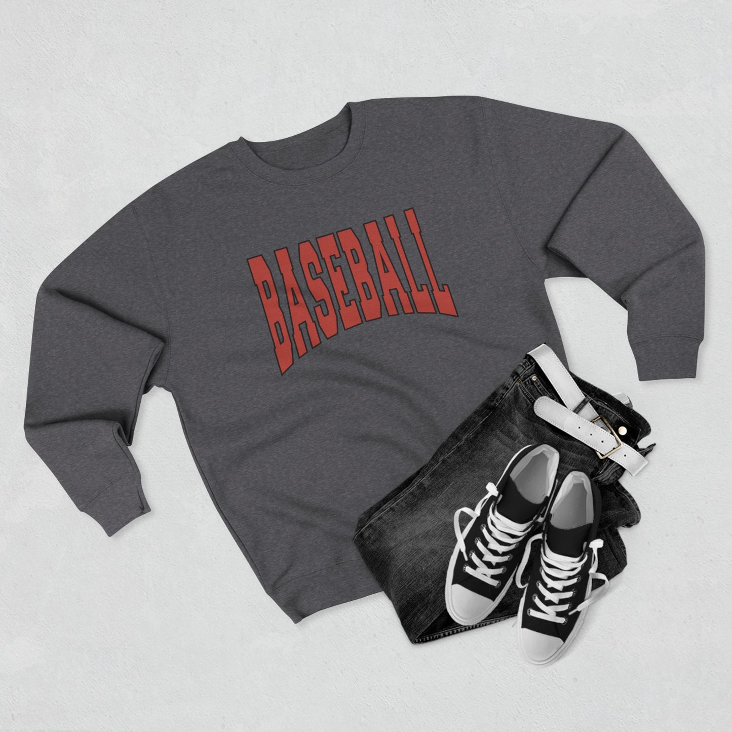 Baseball - Varsity Arch Crewneck Sweatshirt