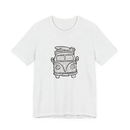 Vintage VW Mandala Surf Van T‑Shirt