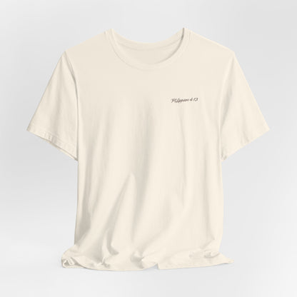 Philippians 4:13 Unisex T-Shirt - "I Can Do All Things Through Christ"