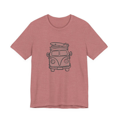 Vintage VW Mandala Surf Van T‑Shirt