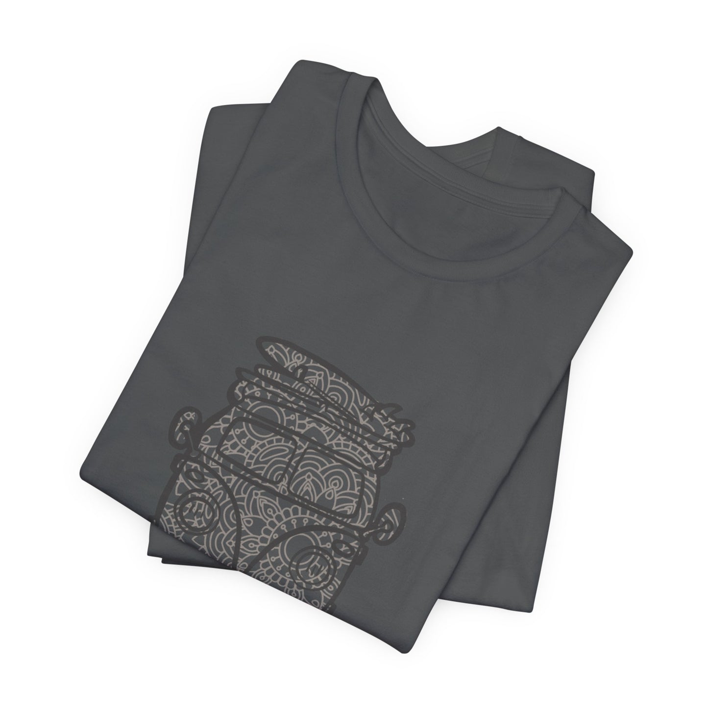 Vintage VW Mandala Surf Van T‑Shirt