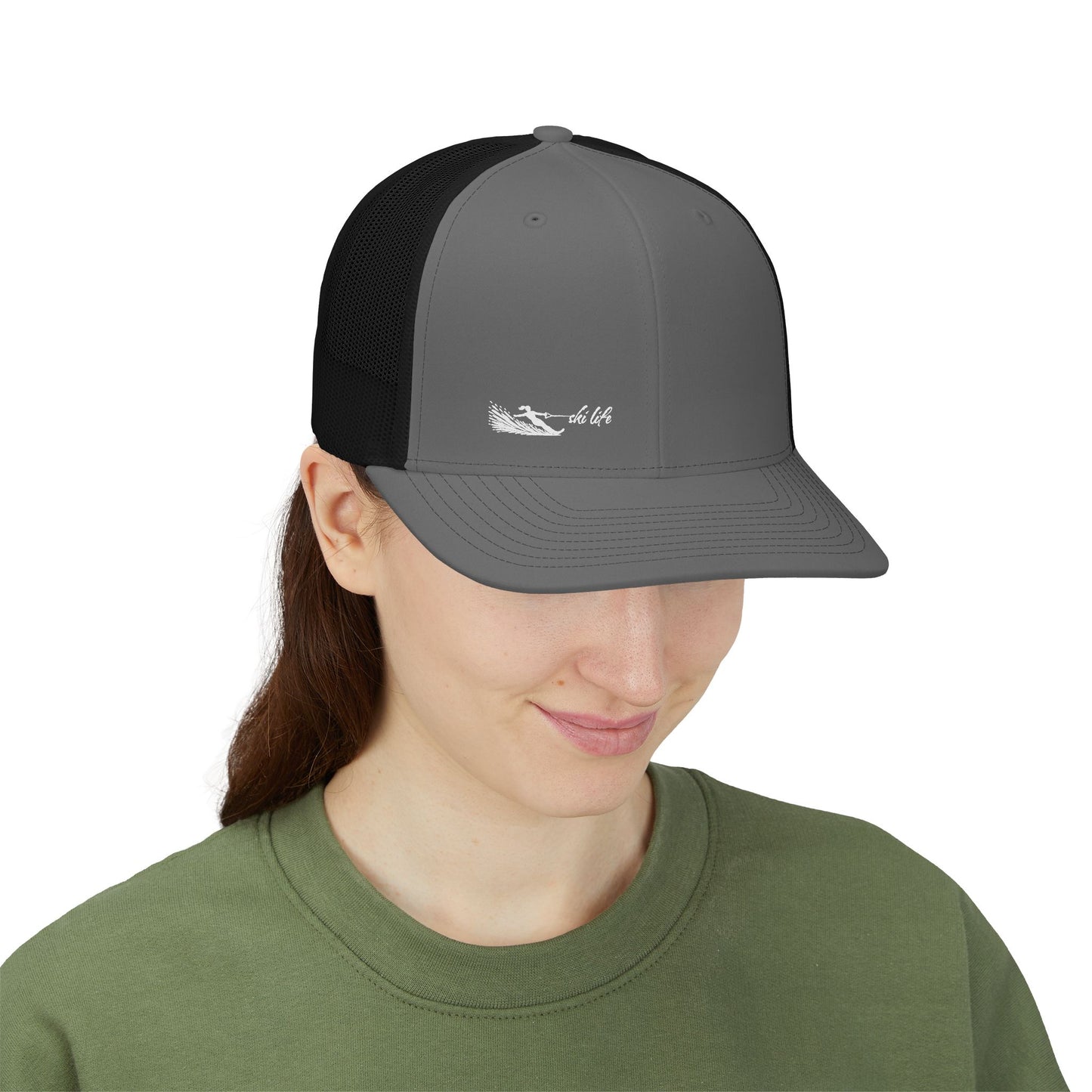 Ski Life - Female Waterskier Trucker Cap