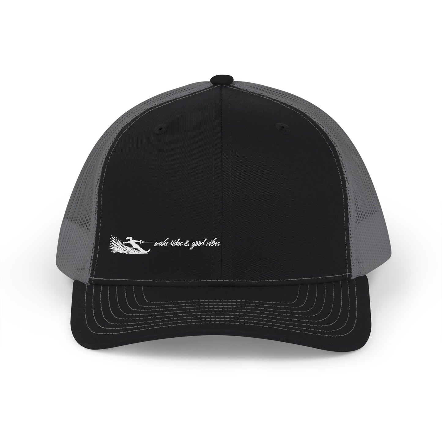 Wake Rides & Good Vibes - Female Waterskier Trucker Cap