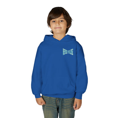 Youth Hoodie – “Refuse to Lose” Melting Baseball Graphic Hoodie