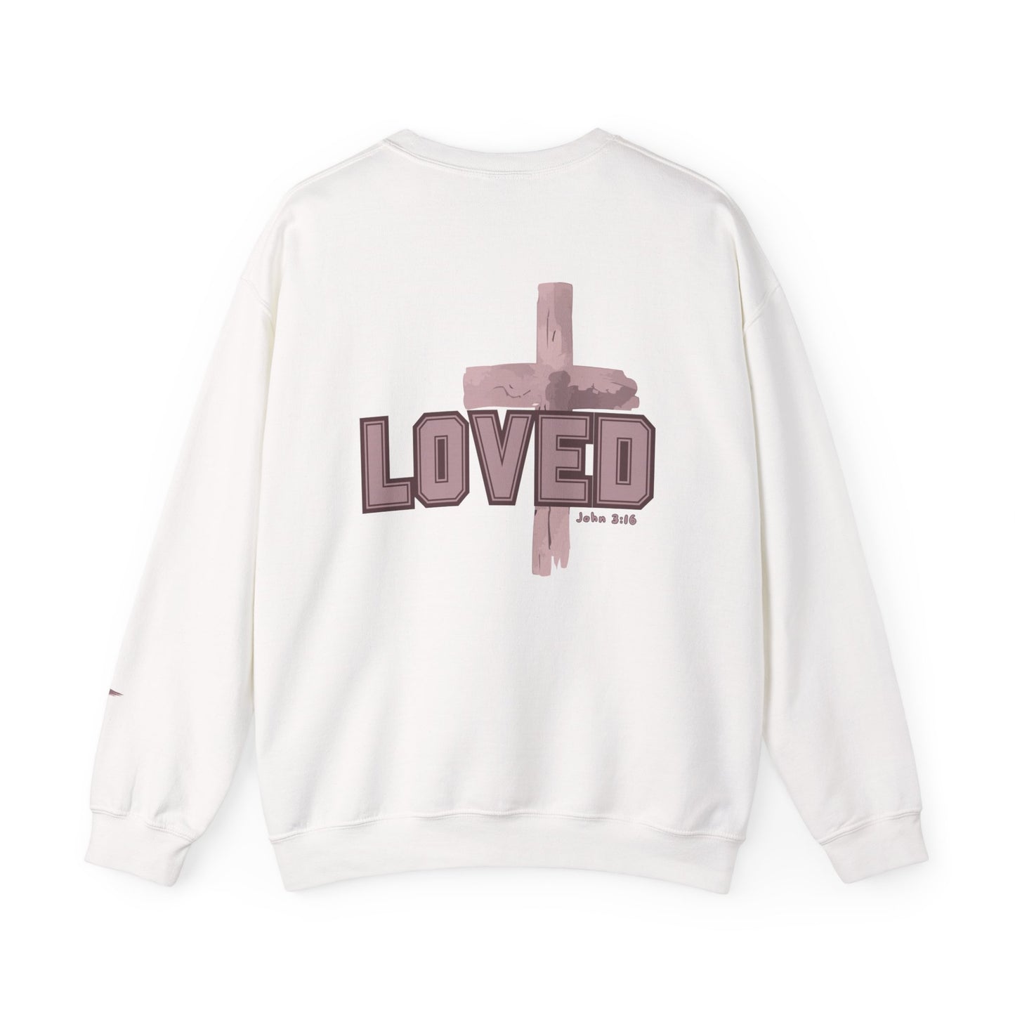 LOVED John 3:16 Unisex Crewneck Sweatshirt