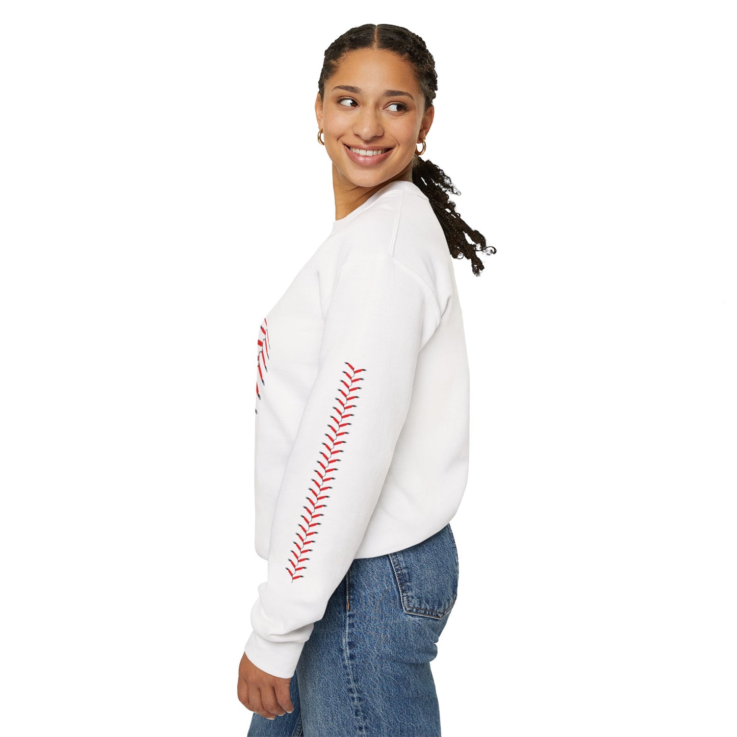 Baseball Mom Sweatshirt - "Baseball - is not just a game; it's a way of life"