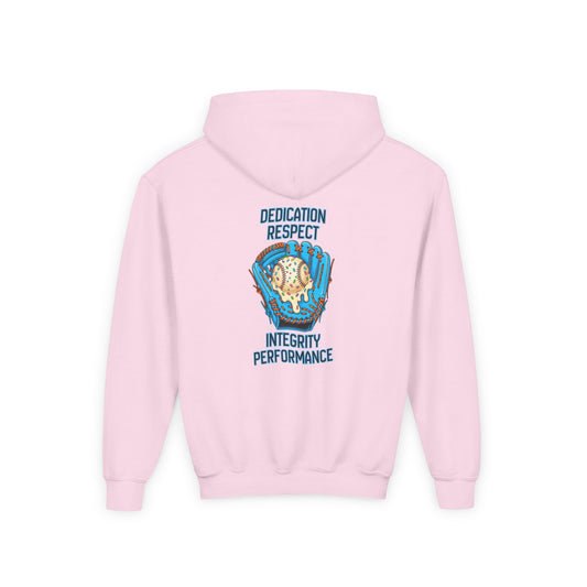 Youth Hoodie — "DRIP" Baseball - ‘Dedication, Respect, Integrity, Performance’