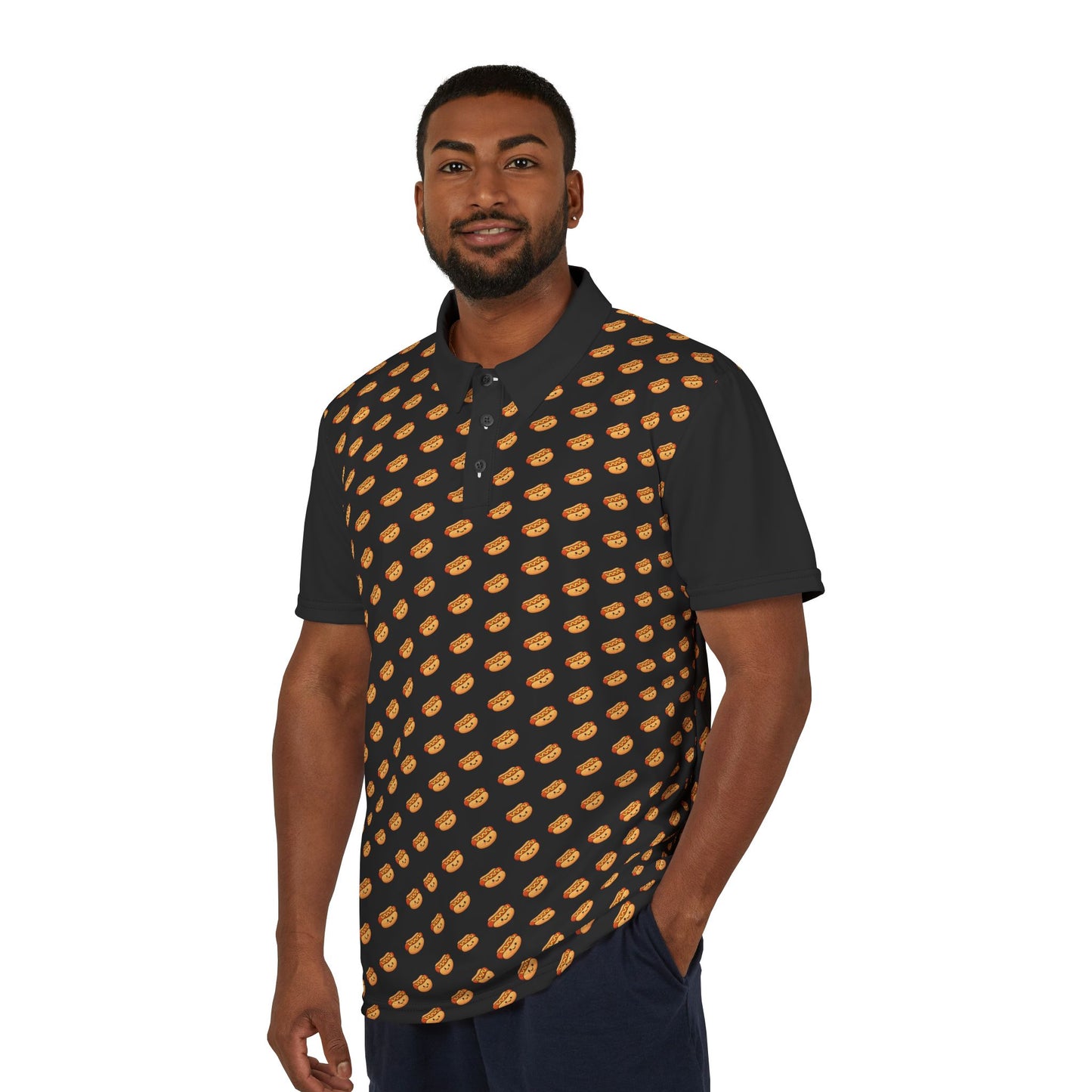 Happy Weiner Golf Polo Shirt